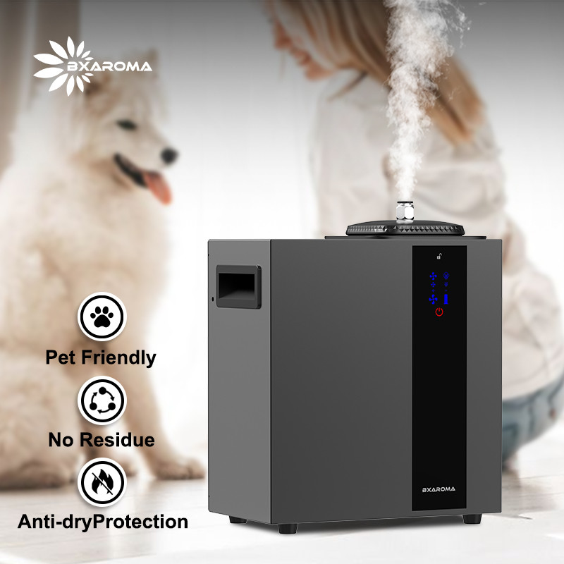 Industrial Air Scent Diffuser Machine for Large Spaces - 800ml Fragrance Dispenser with HVAC Compatibility (CE/FCC Certified)