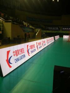 Quality RGB Full Color Outdoor Advertising LED Display P10 SMD Football Stadium Perimeter Screen wholesale
