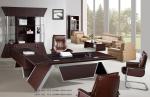 luxury office boss leather table furniture/luxury office boss leather desk