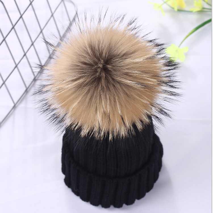 Custom Made Chunky Knit Beanie Hats Genuine Promotional Products