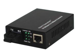 Quality Multi-mode Fiber Optic Media Converter RJ45 1310nm with 10m / 100M wholesale