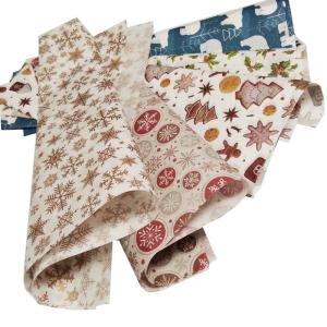 Quality Recyclable 40 Sheet/Pack Flower Wrapping Tissue Paper wholesale