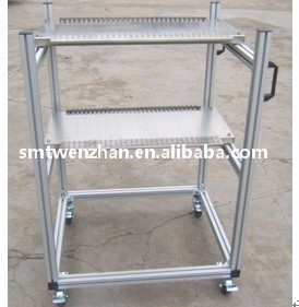 PANASERT CM402 CM602 SMT Feeder Carts Silver Color Stainless Steel