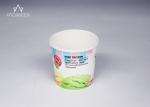Personalized Individual Ice Cream Cups , Disposable Gelato Cups