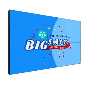 Quality Slim Bezel Lcd Display Tv 2x2 3x3 4X4 55 65 Inch 3.5mm Wall Mount Panel wholesale