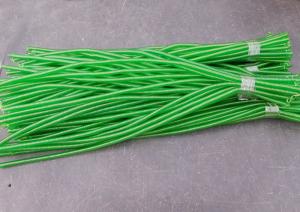 Quality 5Metre Green Flexible Safety Line Coiled Lanyard without Hook wholesale