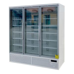 Quality Digital Thermostat Upright Glass Door Freezer For Frozen Food wholesale