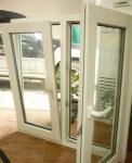 OEM Inside Opening UPVC Casement Window laminated For construction