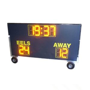 Quality LED Football Stadium Scoreobard In Yellow Color For Soccer And Rugby Match wholesale