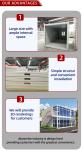 Detachable Modular Hotel Houses Folding Container Prefabricated Portable House
