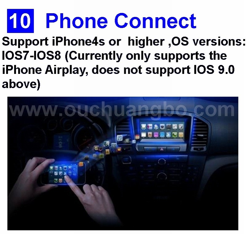 Ouchuangbo car radio dvd stereo Android 4.4 for SGMW Macro Light S with Quad Core 16G HD 1024*600 3g wifi bluetooth