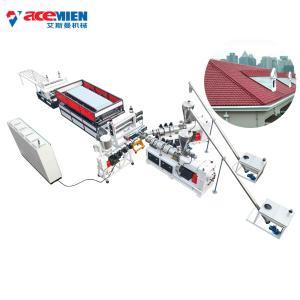 Quality 225KW Multilayer UPVC/PVC Plastic Roof Tile Making Machine wholesale