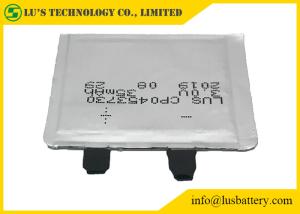 Quality CP0453730 0.4mm Thickness 3v 35mah Limno2 Lithium Battery wholesale