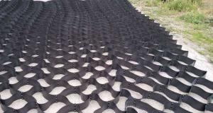 Quality Double Smooth Confinement System Hdpe Cellweb 100mm ODM wholesale