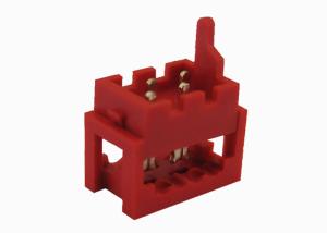 Quality High Reliability Slotted IDC Connector 1.27mm Male Pin Header UL 94V 0 Insulator wholesale