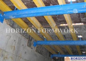 Quality Steel Square Tube Climbing Formwork System , Trailing Level Shaft Platform Painted wholesale