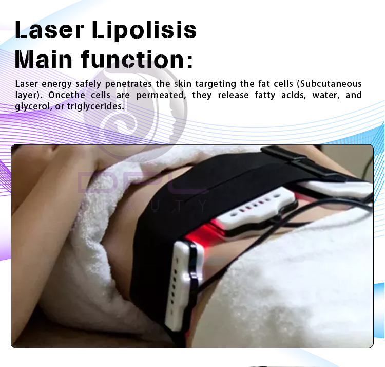 DPL RF Vacuum Cavitation System Slimming Machine 5 In 1 40k Ultrasound Cavitation Fat Loss Machine 80k