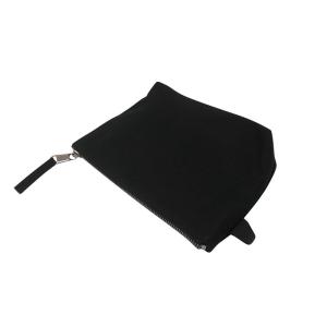 Quality OEM Washable Screen Printed Black Travel Makeup Bag wholesale