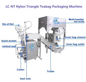 Quality Chrysanthemum Tea Bag Packaging Machine Triangle Tea Bag Pouch Packing Machine wholesale