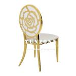 Gold Stainless Steel Wedding Chairs Royal Wedding Chair Rentals W49xD53xH94cm