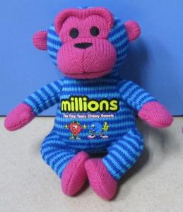 Quality Knitted Monkey Stuffed Animal Toys Plush Toys wholesale