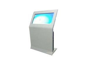 Quality White Stand Alone Windows Touch Screen Kiosk For Large Scale Shopping Malls wholesale