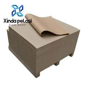 Quality Recycled Custom Kraft Paper Rolls 150GSM-350GSM For Gift Wrapping Package wholesale