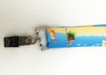 Blue Events School Trade Show Lanyards Embroidery Logo Available