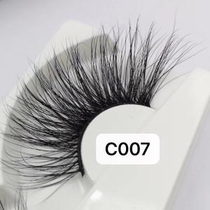 Quality PRIVATE LABEL 30MM OVERLENGTH REAL MINK EYELASH wholesale