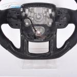 ODM Land Rover Defender Led Display Steering Wheel Round Sports White Stitch