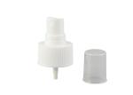 Plastic Ribbed Perfume Pump Sprayer 28/410 Black / White Color For Bottles