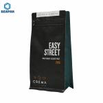 Standing Up Flat Bottom Resealable Printed Coffee Bags