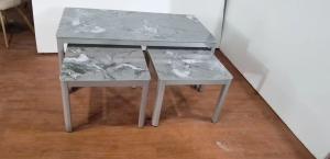 Quality Waterproof Home Living Room Furniture 1400*800*750mm Marble Stone Dining Table wholesale