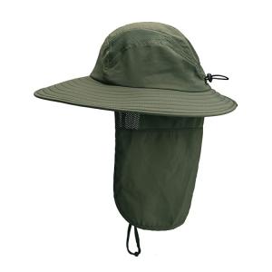 Quality Male Anti UV Fisherman Bucket Hat For Hot Summer wholesale