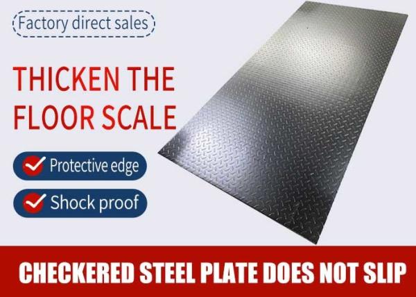 Industrial Heavy Duty Carbon Steel Stainless Steel Floor Pallet Scale 1x1M
