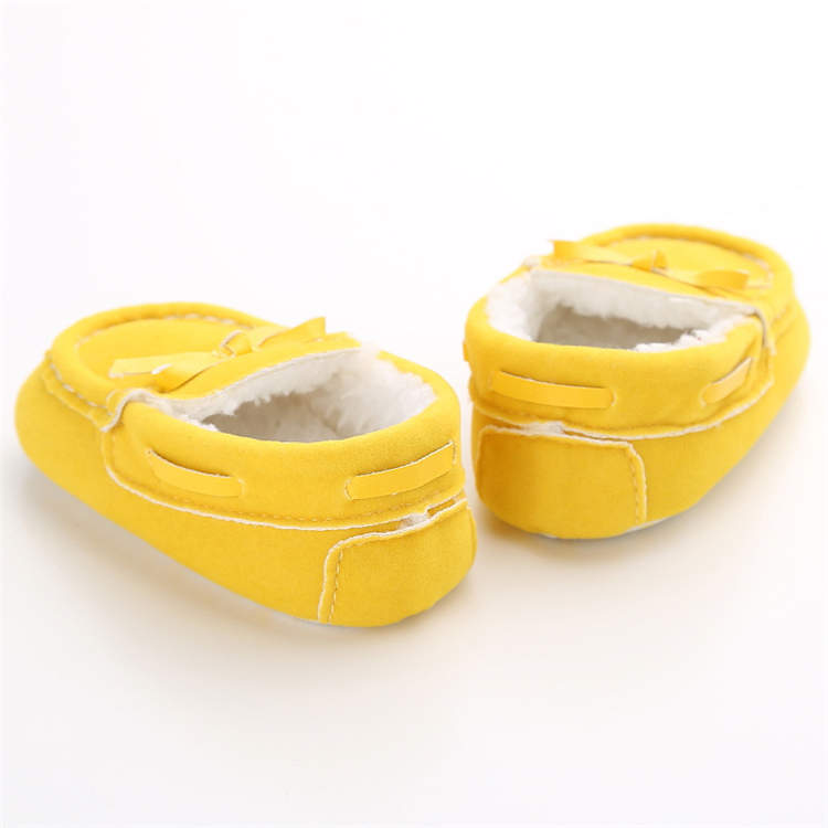 Wholesale fashion Faux suede Moccasins 0-2 years boy and girl prewalker baby boots