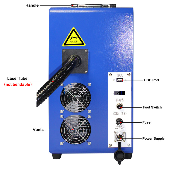 fiber laser marking machine 20w electromagnetic marking machine