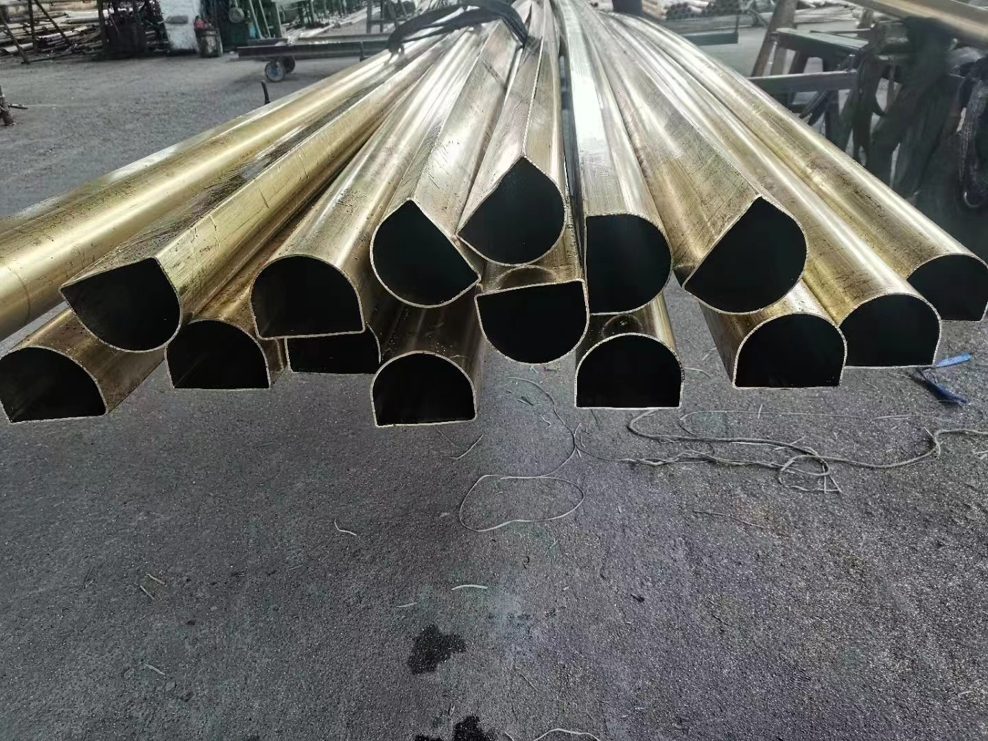 Refrigerator H96 Copper Brass Hollow Pipe