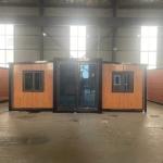 Steel Door Prefab Tiny Luxury Container House for 20/40FT Portable Mobile