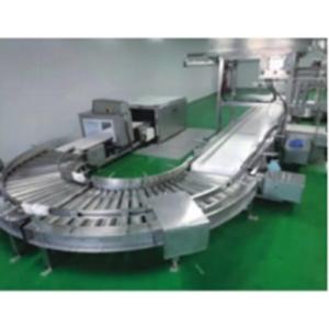 Quality Pharmaceutical Parallel Belt Conveyor Carbon Steel Stainless Steel Aluminum Profiles wholesale
