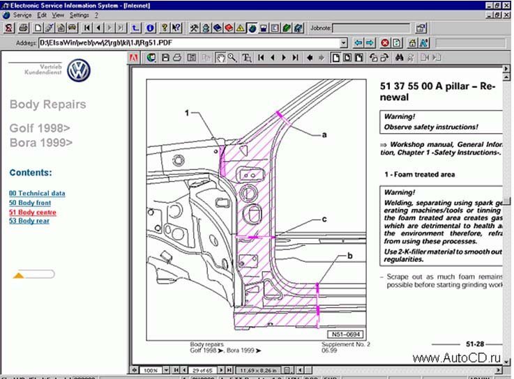 ELSAWIN 4.0 Automotive Diagnostic Software For Audi / VW / SKODA / SEAT