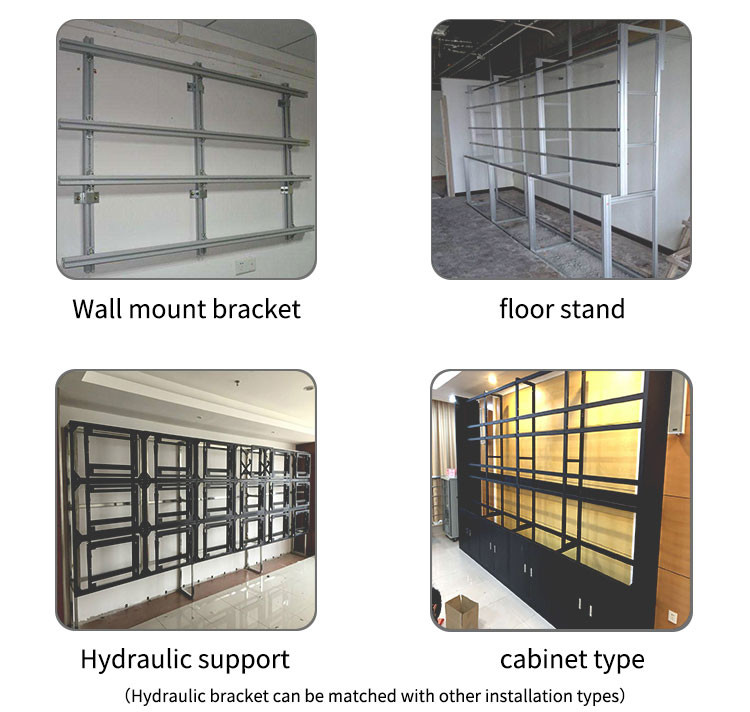 DID Lcd Display Wall Diagonal 1388mm 8MS 55 Video Wall Display 700cd/M2