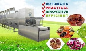 Quality Tunnel Stainless Steel Microwave Drying Equipment Tea Leaf Drying Machine wholesale