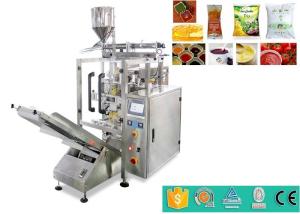 Quality High Speed Automatic Liquid Packaging Machine For Ketchup / Fruit And Tomato Jam 100g 200g wholesale