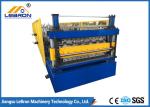 5.5kW Double Layer Forming Machine , Corrugated Roof Color Steel Roll Forming