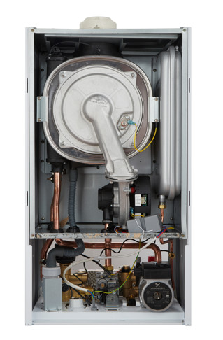 Full Premixed Condensation Wall Hung Combi Boiler 32KW For Kitchen