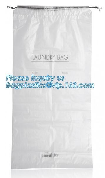 Biodegradable Waterproof Travel Drawstring Bag Shoe Laundry Underwear Makeup Storage Pouch Backpack Laundry Bag bagease