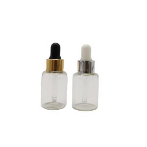 Quality 1ml 2ml 3ml Glass Lotion Bottles Cylinder Glass Serum Dropper Bottle wholesale