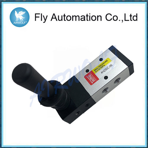 5/2 Way Lock Type Pneumatic Manual Valve Hand Pull 4H Series 4H230C-06