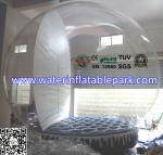 Advertising Large Inflatable Bubble Tent Outdoor with 2 Tunnels